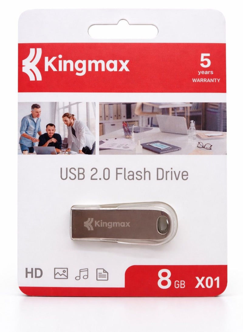 X01 USB 2.0 Flash Drive - 8 GB